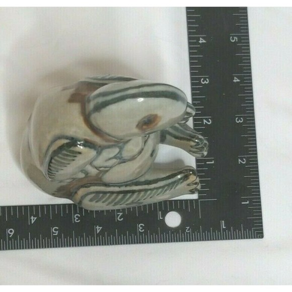 Sten Lykke Madsen Bing Grondahl B&G glazed Stoneware Denmark Danish 7045 figurin - Picture 10 of 12